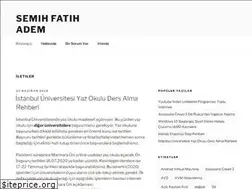 Sites similar to semihfatihadem.com