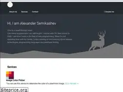 Sites similar to semikashev.com