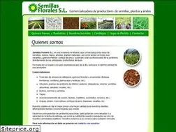 Sites similar to semillasflorales.es