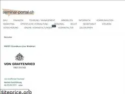Sites similar to seminar-portal.ch