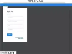 Sites similar to seminar.com