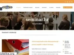 Sites similar to seminar.hr