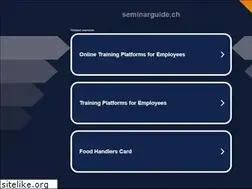 Sites similar to seminarguide.ch