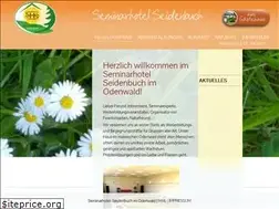 Sites similar to seminarhotel-seidenbuch.de