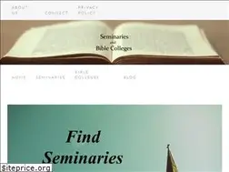 Sites similar to seminariesandbiblecolleges.com