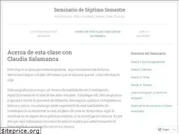 Sites similar to seminarioseptimo.wordpress.com