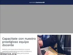 Sites similar to seminarioshammurabionline.com