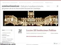 Sites similar to seminariounican.wordpress.com