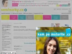 Sites similar to seminarky.cz