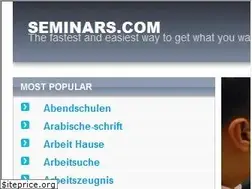 Sites similar to seminars.com