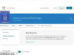 Sites similar to seminarscolonrectalsurgery.com
