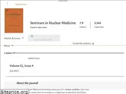 Sites similar to seminarsinnuclearmedicine.com