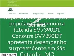Sites similar to seminis.com.br