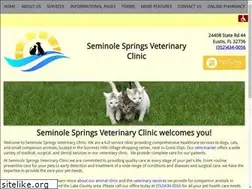 Sites similar to seminolespringsvet.com