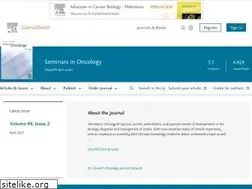 Sites similar to seminoncol.org