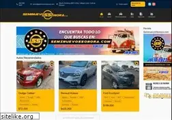 Sites similar to seminuevossonora.com