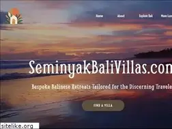 Sites similar to seminyakbalivillas.com