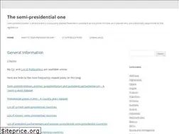 Sites similar to semipresidentialism.com