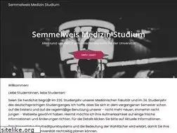 Sites similar to semmelweis-medizinstudium.org