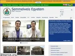 Sites similar to semmelweis.hu