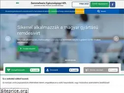 Sites similar to semmelweiskft.hu