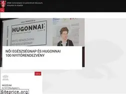 Sites similar to semmelweismuseum.hu