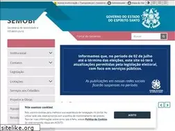 Sites similar to semobi.es.gov.br