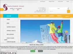 Sites similar to semplicementeintimo.it