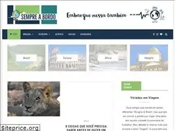 Sites similar to sempreabordo.com