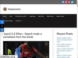 Sites similar to semprecalcio.com