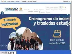 Sites similar to semrionegro.gov.co