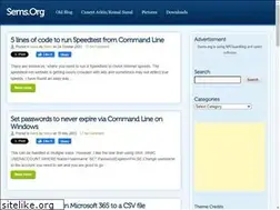 Sites similar to sems.org