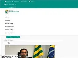 Sites similar to senadorcanedo.go.gov.br