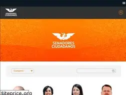 Sites similar to senadoresciudadanos.mx