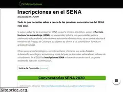 Sites similar to senainscripciones.co