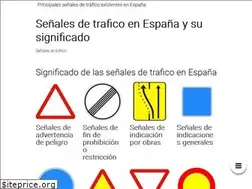 Sites similar to senalesdetrafico.info