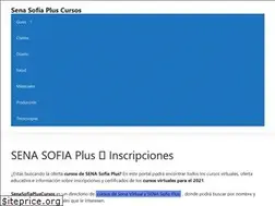 Sites similar to senasofiapluscursos.com.co