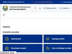 Sites similar to senat.uz
