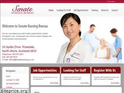 Sites similar to senatenursing.co.nz