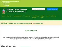 Sites similar to senateofseramporecollege.edu.in