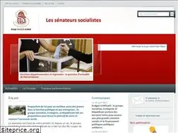 Sites similar to senateurs-socialistes.fr
