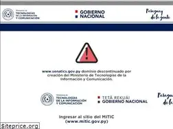 Sites similar to senatics.gov.py