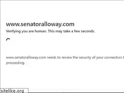 Sites similar to senatoralloway.com