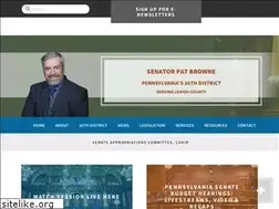 Sites similar to senatorbrowne.com