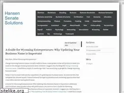 Sites similar to senatorgoeffhansen.com