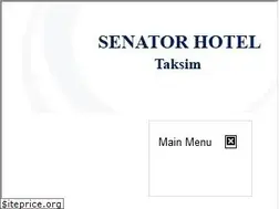 Sites similar to senatorhoteltaksim.com