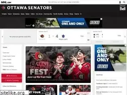 Sites similar to senators.nhl.com