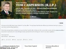 Sites similar to senatortomcasperson.com