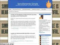 Sites similar to sencillamentesimple.wordpress.com