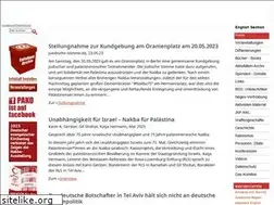 Sites similar to senderfreiespalaestina.de
